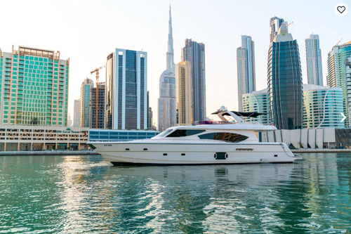 Go on a great nautical adventure on this elegant motor yacht!!