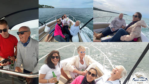 Boat for rent BLULINE 6.0 feet in Poreč Port, Croatia