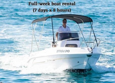 Boat rental in Poreč, 