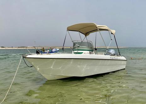 Rent this Open 5,5m boat in Faro