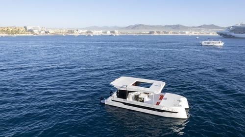 Catamaran boat rental in IGY Marina Cabo San Lucas, Mexico