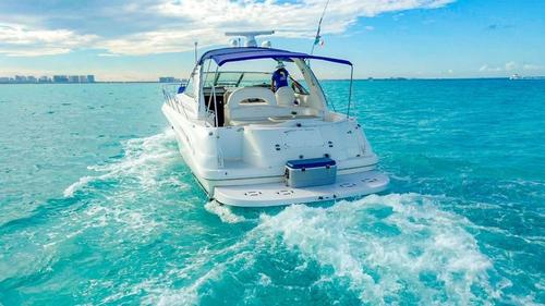 43ft SeaRay to ISLA MUJERES N SNORKELING TOUR