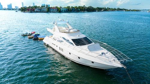 65' Captained Azimut Luxury Yacht Directly from the Owner