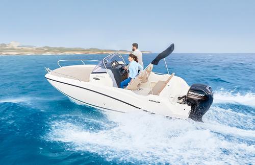 Discover Trogir surroundings on this 605 sundeck Quicksilver boat