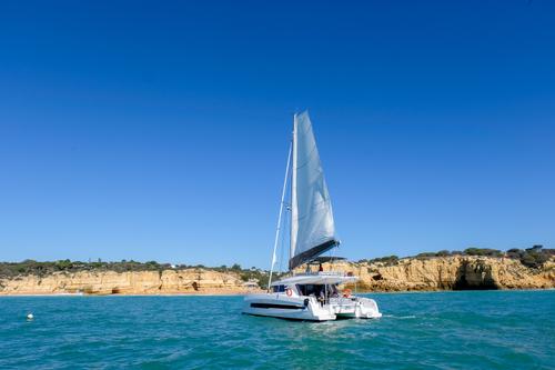 Discover Vilamoura surroundings on this Cervetti 44 Sail Dufour boat