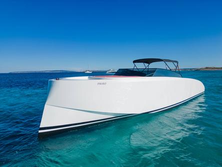 Motor yacht boat for rent in ibiza
