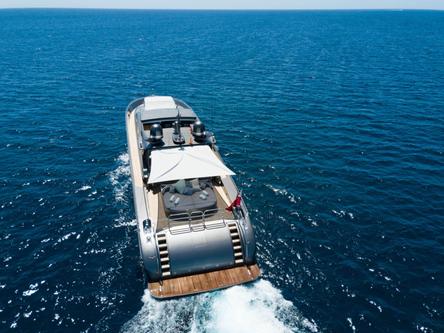 Motor yacht boat for rent in Ibiza