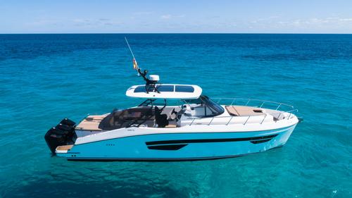 Discover Ibiza surroundings on this 38 Oryx boat