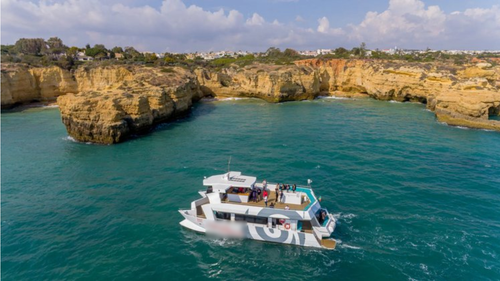 Catamaran boat rental in Portimão, Portugal