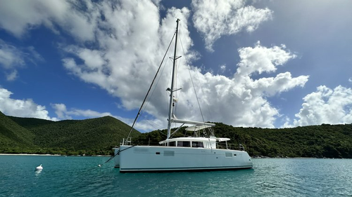 Lagoon 450's 45.0 feet in St. Thomas