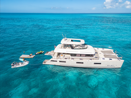 Boating is fun with a Lagoon in Miami Beach