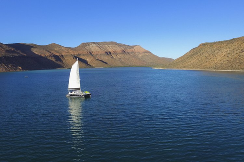 Boating is fun with a Catamaran in La Paz