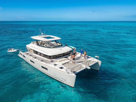 Introducing  a 64’ power catamaran sporting a 33 foot beam.. !!