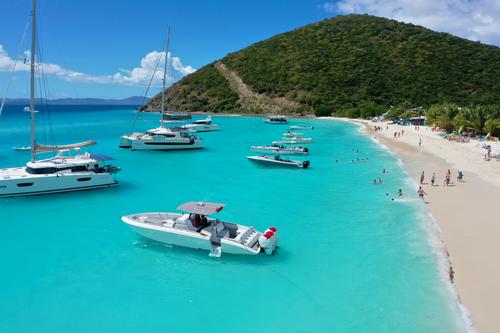 Center console boat for rent in US- Virgin Islands