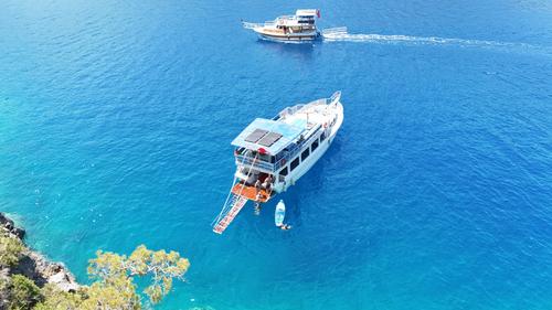 Discover Fethiye/Muğla surroundings on this Gulet Gulet boat