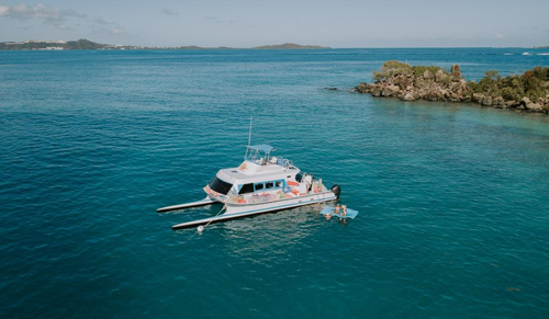 Power catamaran Private Charter to Icacos, Culebra or Vieques