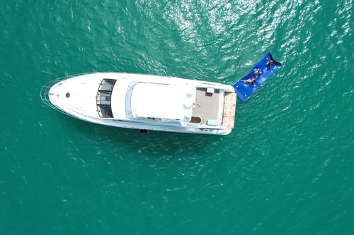 Discover Miami Beach surroundings on this 60 Azimut boat