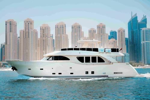 Boating is fun with a Motor yacht in Dubai