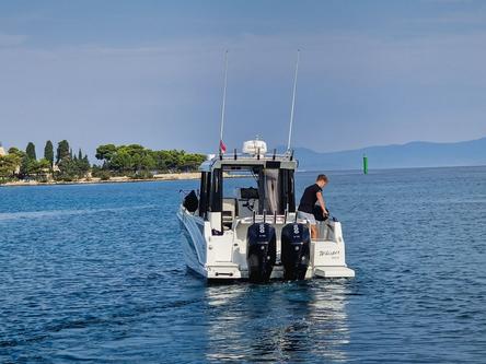 Discover Split surroundings on this Barracuda 8 Beneteau boat