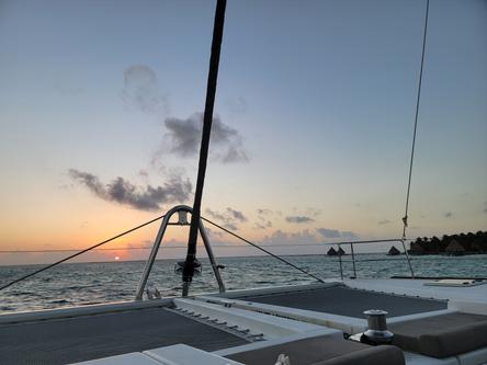Catamaran boat rental in Belize City, Belize