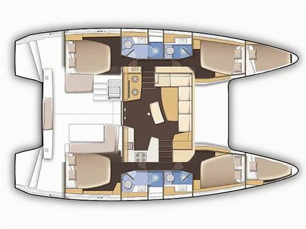 Enjoy Tahiti Waters aboard this beautiful Lagoon 42