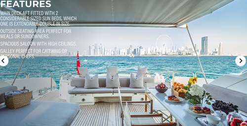 Discover Dubai surroundings on this NA Custom boat