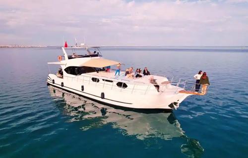 Private Day Cruise in Antalya: Comfortable Journey on the Mediterranean for Up to 24 Guests