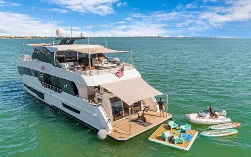 Motor yacht boat rental in MBM - Miami Beach Marina, FL