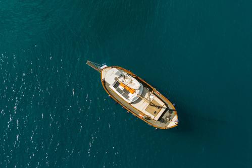 Up to 22 persons can enjoy a ride on this Daysailer / Weekender boat