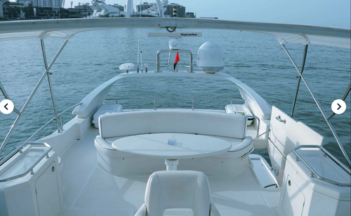 Up to 65 persons can enjoy a ride on this Motor yacht boat