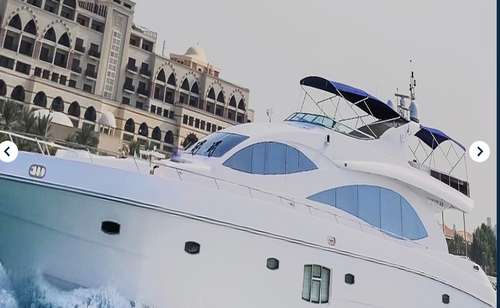 Motor yacht boat for rent in Dubai
