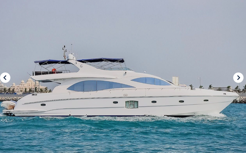 88 ft Luxury Party Yacht with Spacious Decks & Premium Entertainment in Dubai