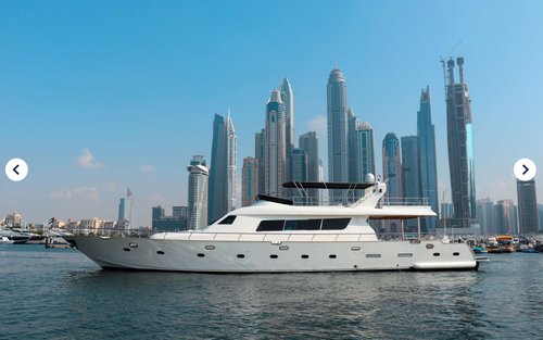 101 ft Ultra Luxury Mega Yacht for Events & Private Charters in Dubai