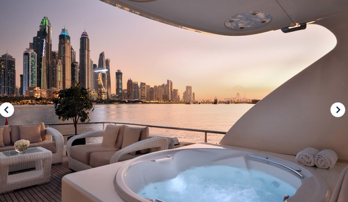 Boat for rent Majesty 90.0 feet in Dubai Marina, United Arab Emirates