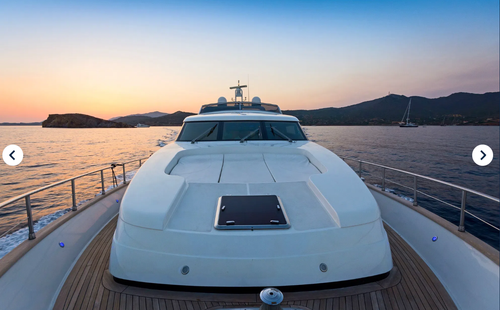 Up to 28 persons can enjoy a ride on this Motor yacht boat