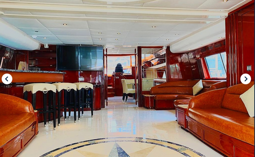 Mega yacht boat for rent in Dubai