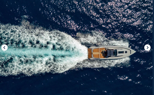 Motor yacht boat rental in Dubai Marina, United Arab Emirates