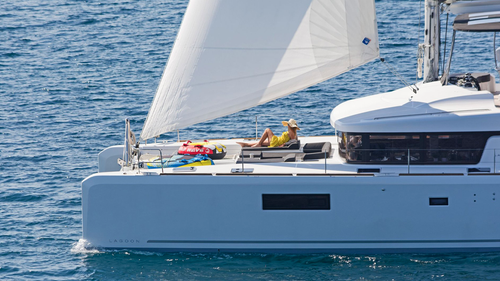 Catamaran boat rental in Alimos, Athens, Greece, Greece