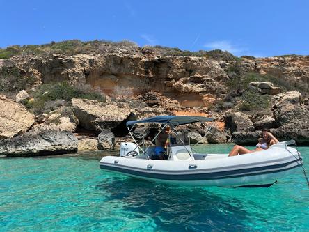 Boat for rent Zodiac 22.0 feet in Marina Santa Eulalia, Spain