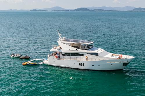 Motor yacht boat for rent in Phuket