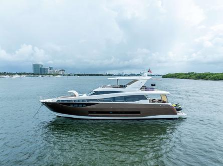 75' Prestige — Miami | Jet Skis, Seabobs & Full-Beam VIP Luxury