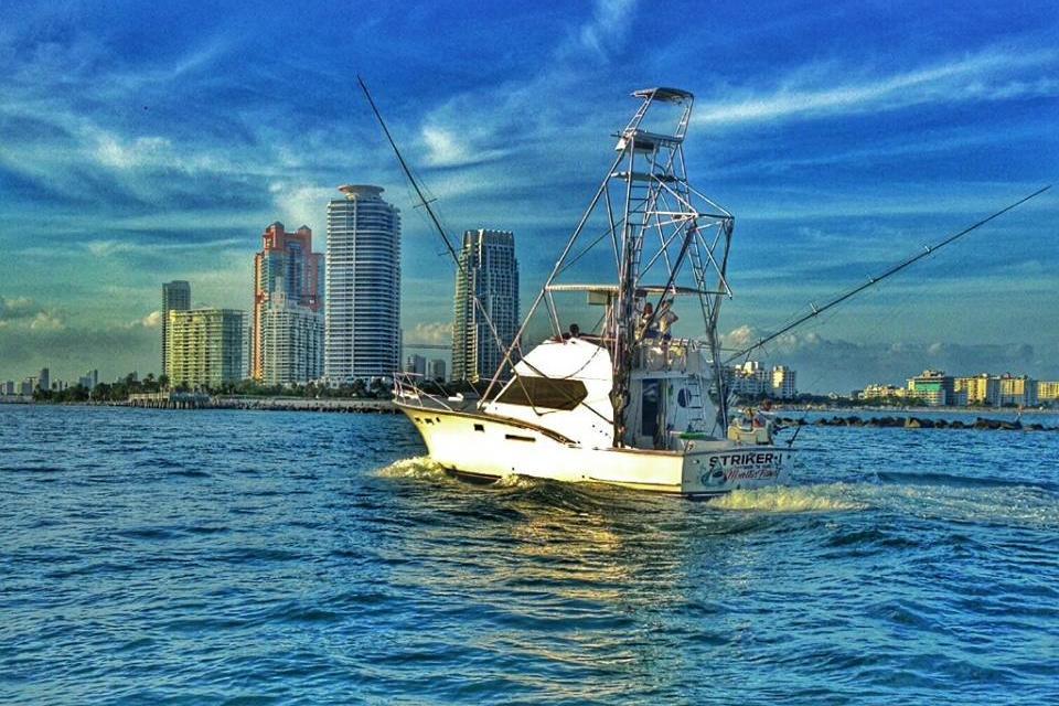 Hatteras's 41.0 feet in Miami