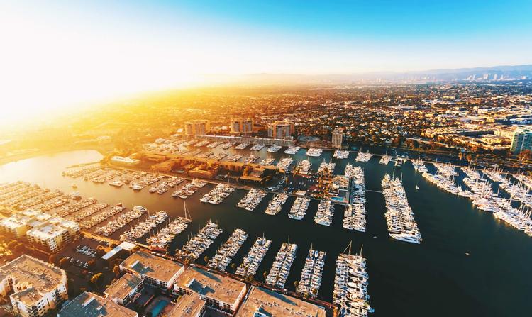Sailing in Los Angeles